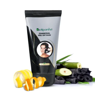 BioSparsha Charcoal Peel-Off Mask 150g