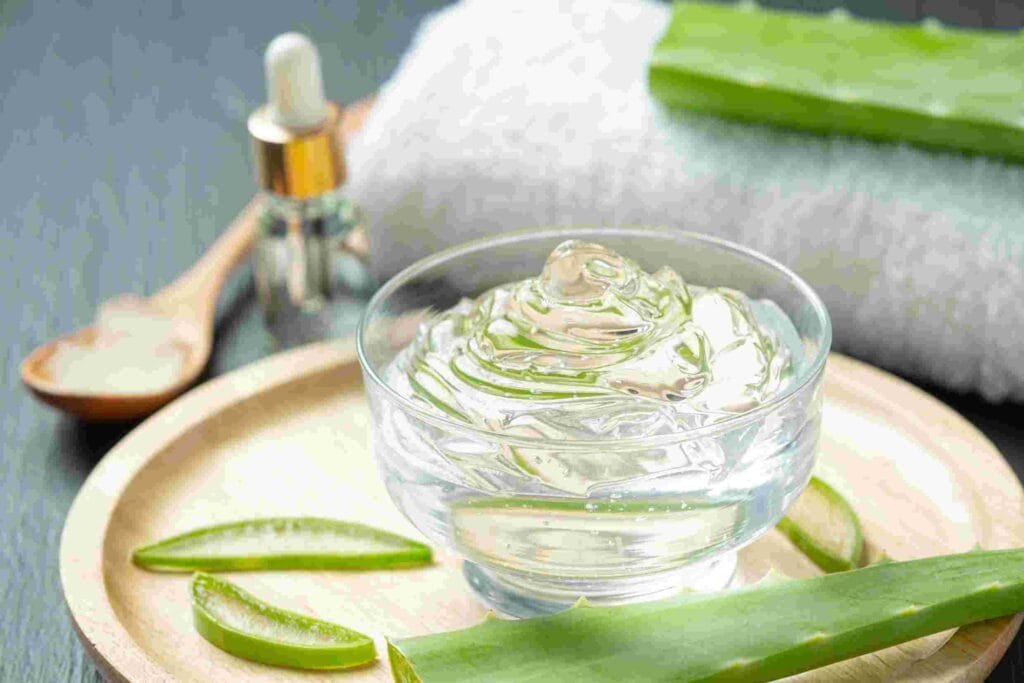 aloe vera pure gel for hair