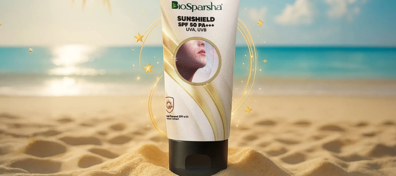 SPF Protection with Sunshield Sunscreen Cream
