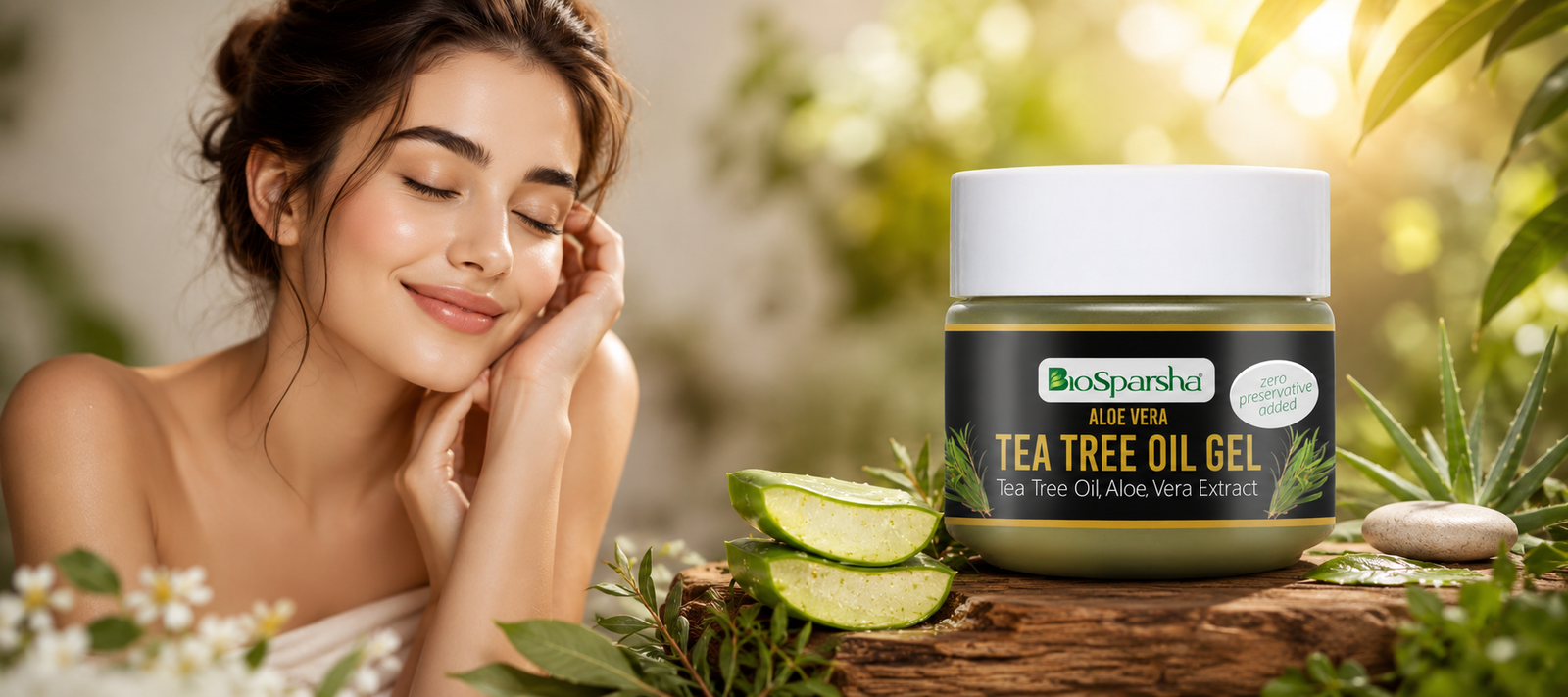 Aloe Vera Gel with Tea Tree Oil