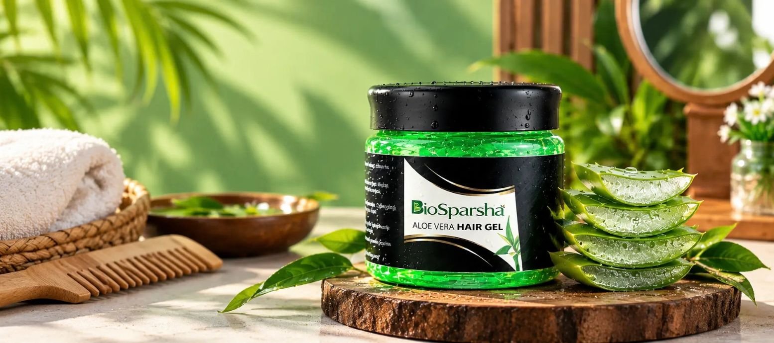 Natural aloe vera gel